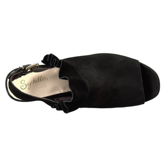 Seychelles Sightseeing Suede Slingback Heel Sandal - Picture 5 of 14